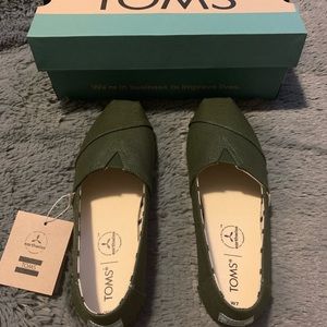 ‼️SOLD‼️Toms Alpargata Pine Heritage Canvas.